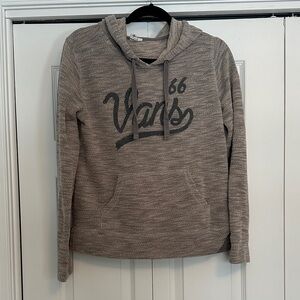 Vans Women's Heathered Gray Hoodie
